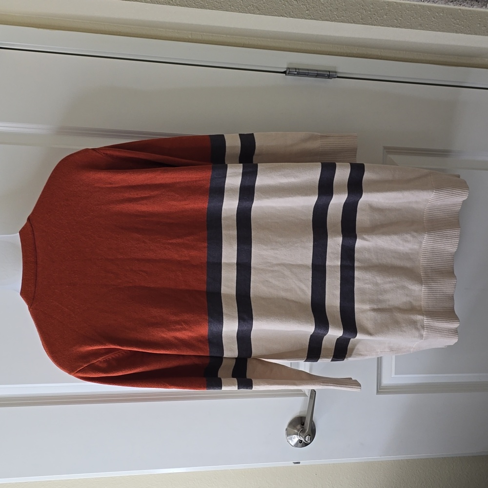 Color Block Open Front Cardigan‎ Size 0M - Picture 5 of 10